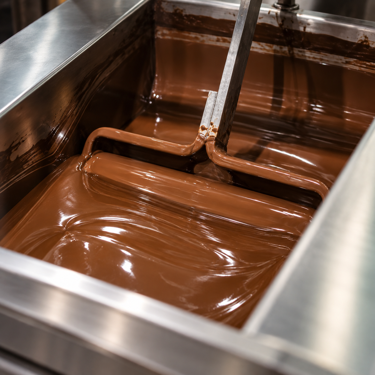 Chocolates Atienza elaborando chocolate artesanal en Ateca