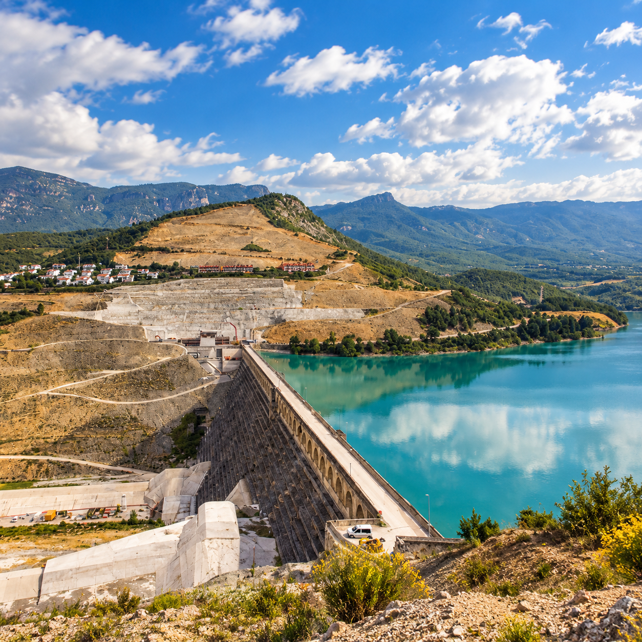 Escó, antiguo pueblo de Zaragoza junto al embalse de Yesa