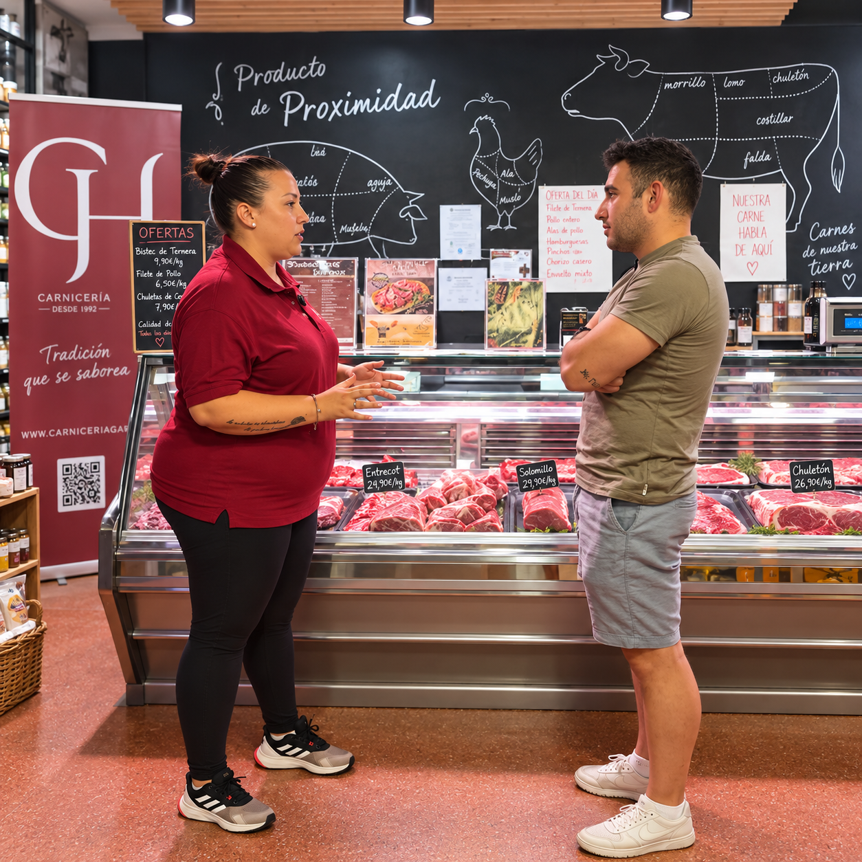 Carnes Selectas Corral del Herrero en su ganadería de Biota
