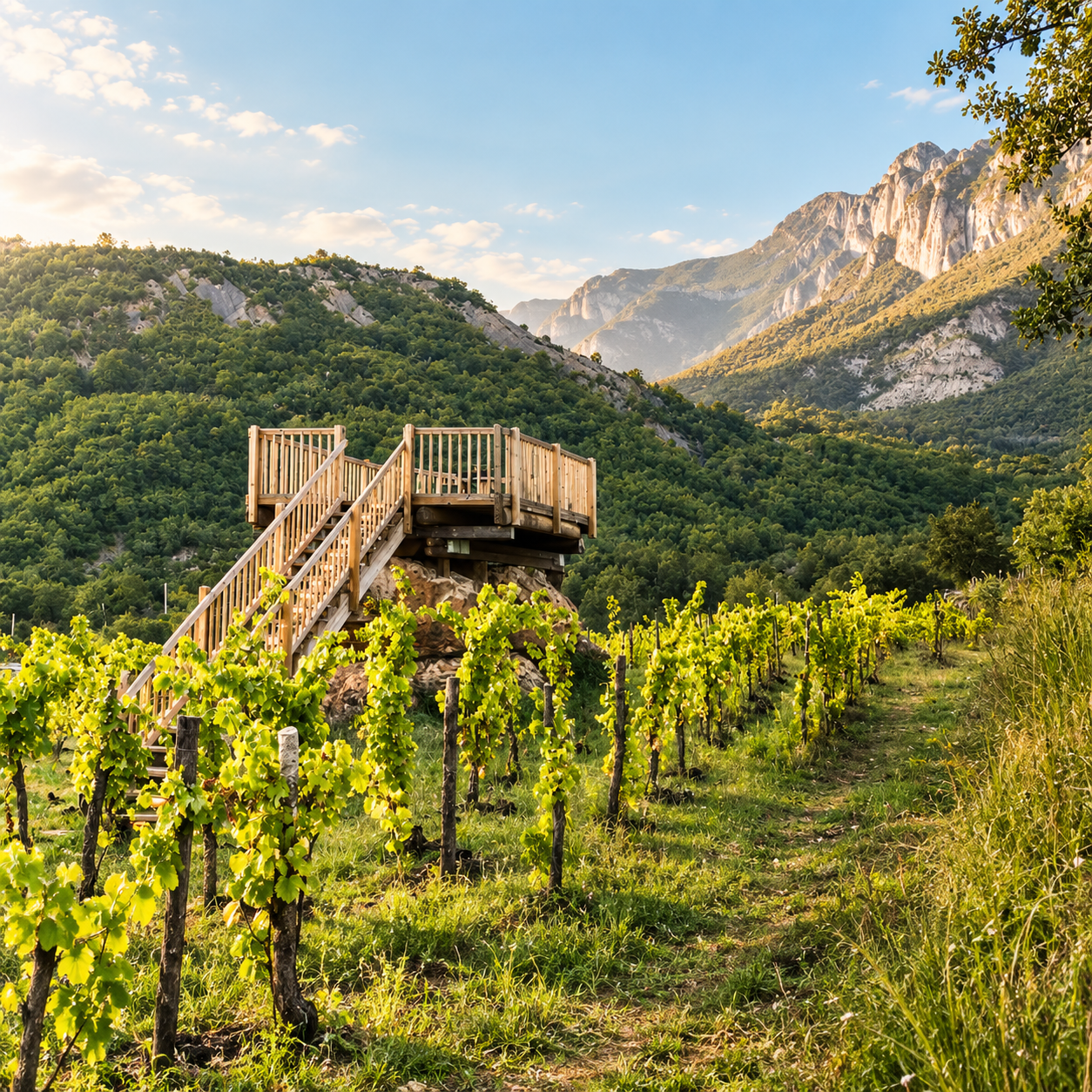 Casa Vinícola Moliniás recuperando viñedos de montaña en el Sobrarbe